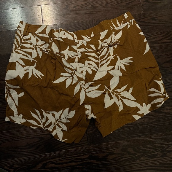 Tropical shorts dark mustard colour - Picture 1 of 5
